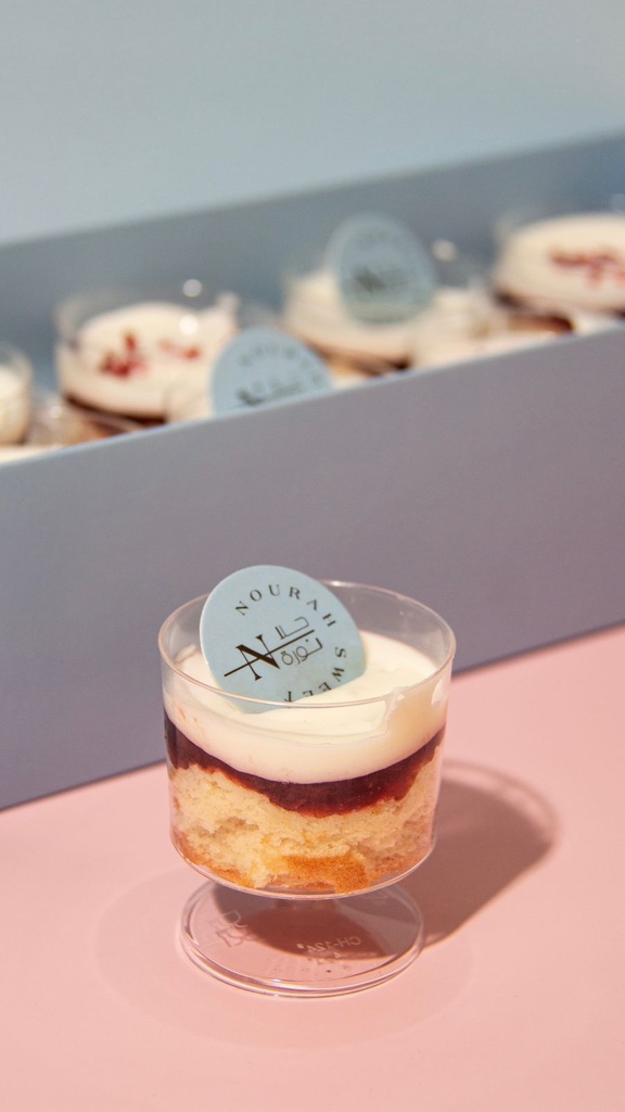 حلا اكواب الفانيلا نورة 