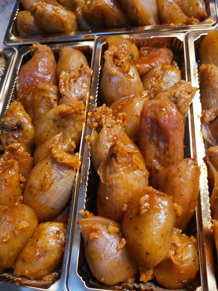 محشي بصل حكاية مطبخ