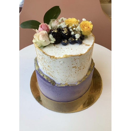 نيكد كيك فانيلا بلو بيري وسط