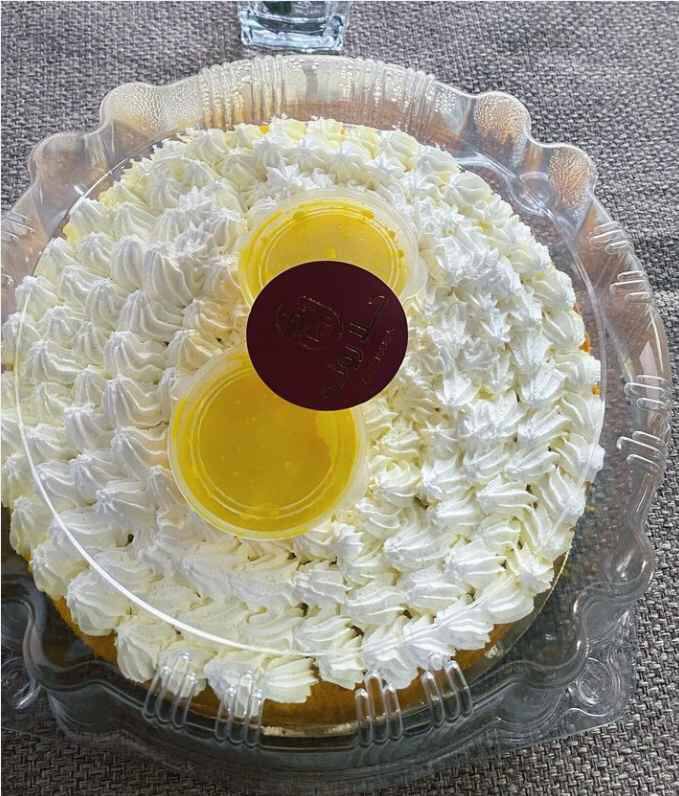 كيك الزعفران روند