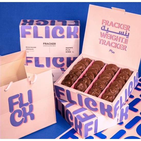تشوكلت الكراميل المملح والبيكان فليك فراكر