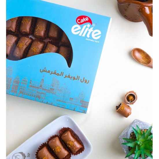 رول الويفر المقرمش نخبة الكيك