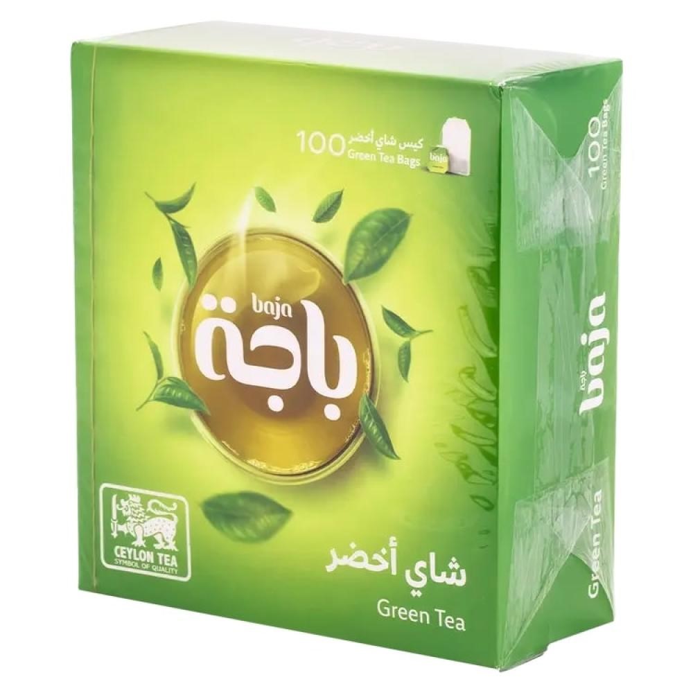 شاي اخضر باجة 100 فتلة