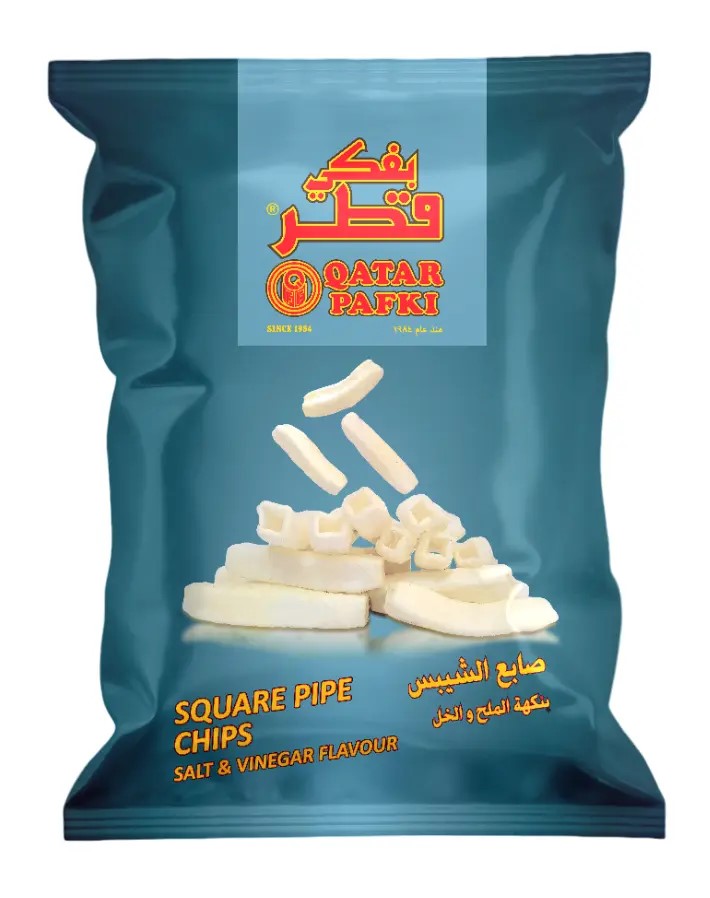 بفك قطر شيبس بنكهة الملح والخل 55 ج