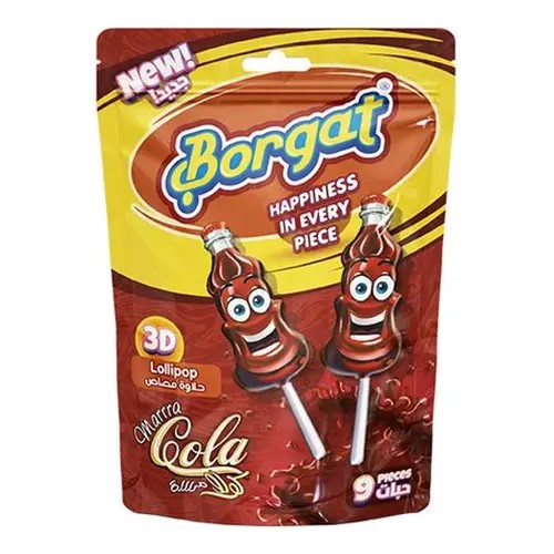 حلاوة مصاص بورقات بالكولا كيس 560 ج