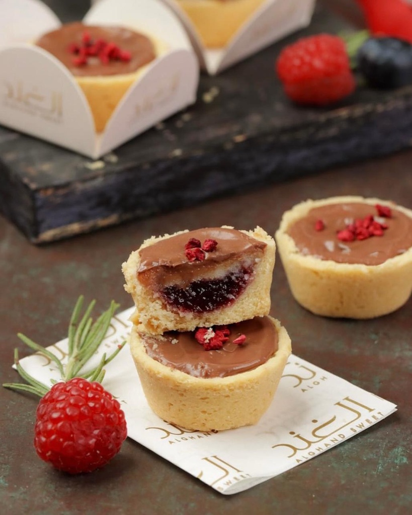 تارت تشيز التوت الغند صغير 