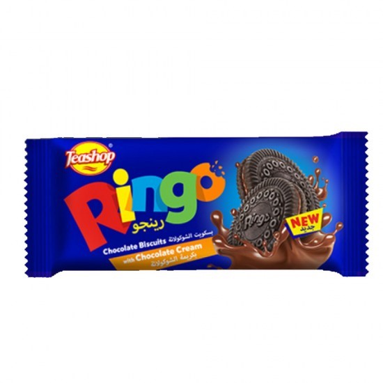 تيشوب رينجو بسكويت شوكولاتة 11ج