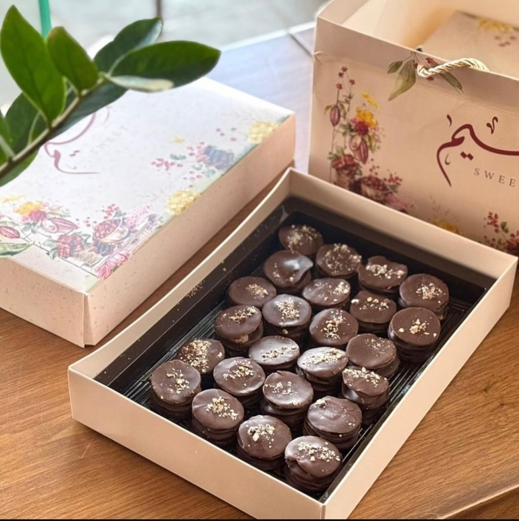 رقائق القلاش بالكراميل والبيكان ميم سويت 