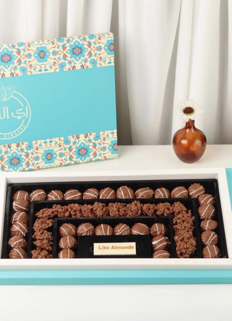 شوكولاتة سوبر جامبو زي اللوز