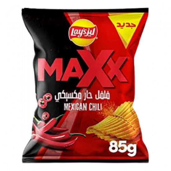 [1501541] بطاطس ليز ماكس فلفل حار مكسيكي85ج 