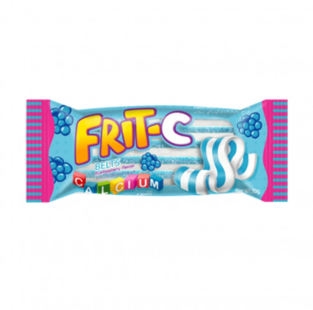 حلاو جيلي شريط بالتوت الازرق 20 ج