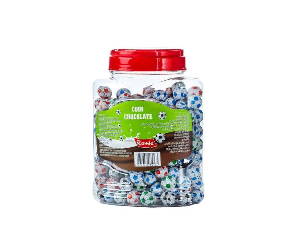 شوكولاتة على شكل كرات قدم 600ج