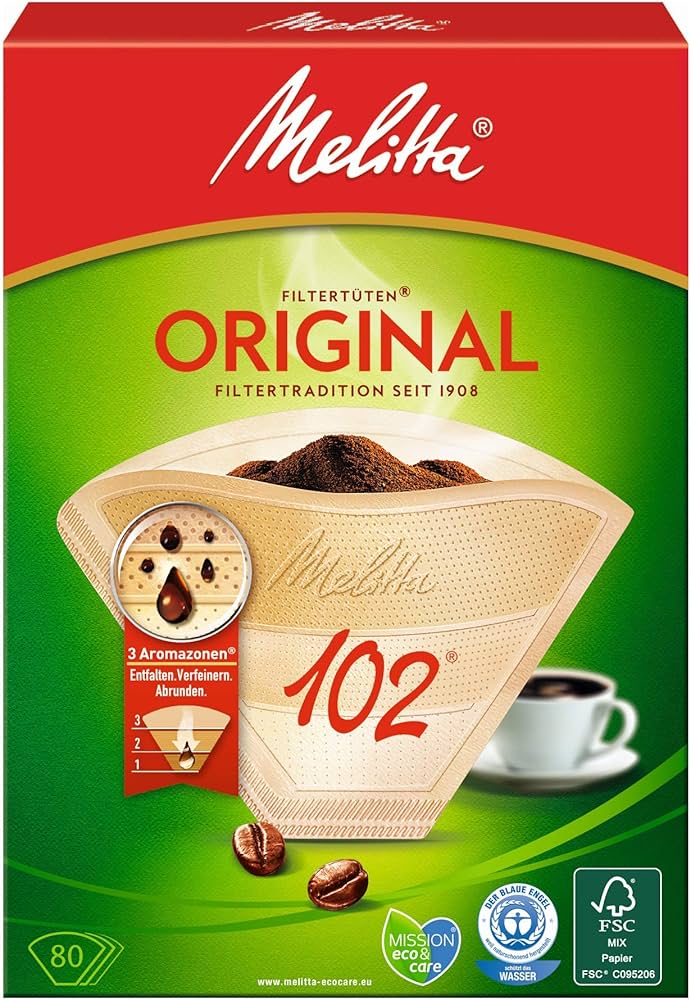 ميلتا فلتر قهوة 102