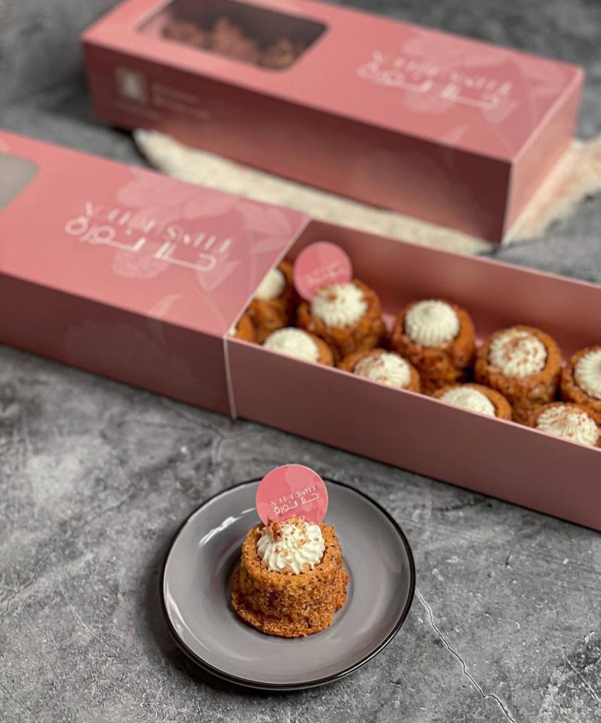 ميني كيك الجزر نورة