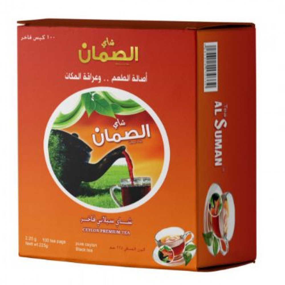 شاي الصمان 100 كيس