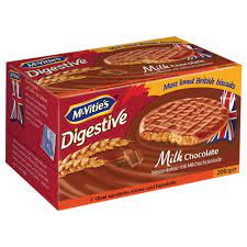 بسكويت دايجستف بالحليب والشوكولاتة 200ج