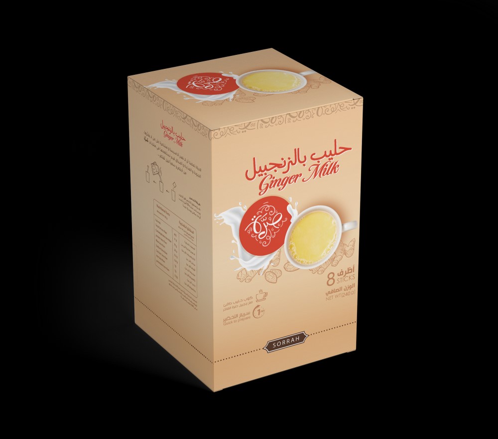 حليب بالزنجبيل صرة 240ج