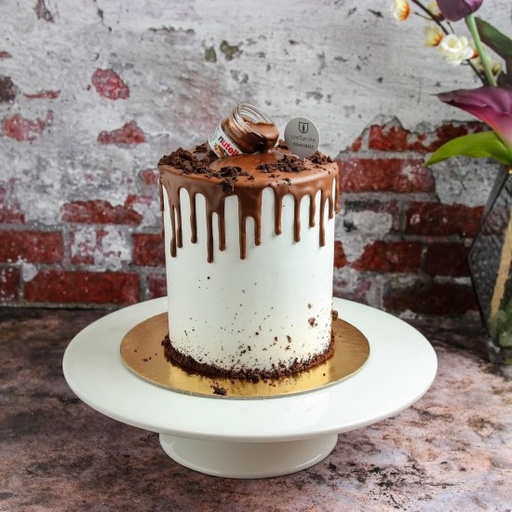 [1700393] نيكد كيك شوكولاتة نوتيلا وسط (ح)