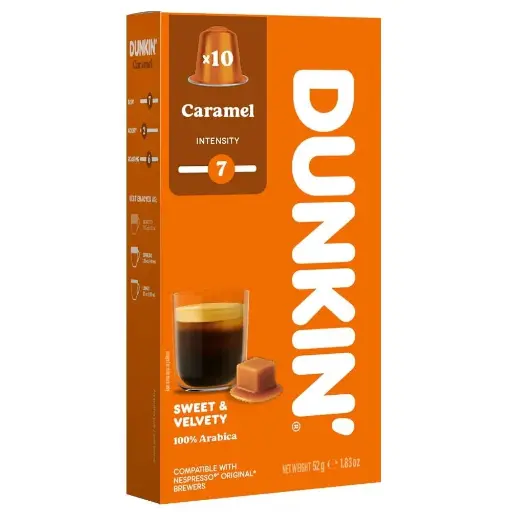 [2701042] قهوة دانكن كراميل نيسبريسو كبسولات 52ج   